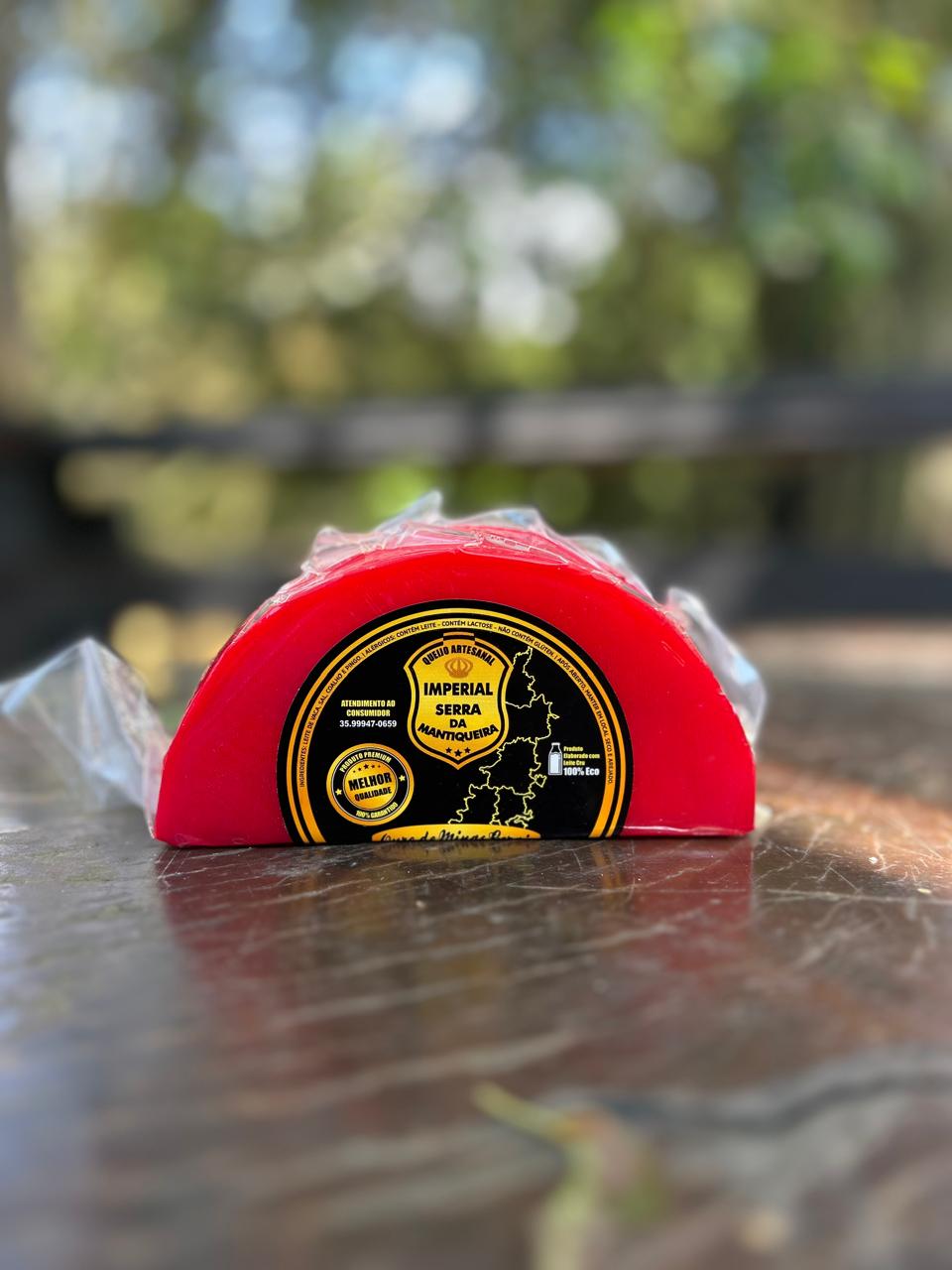 Queijo Artesanal Imperial Serra da Mantiqueira Faixa Vermelha 500g
